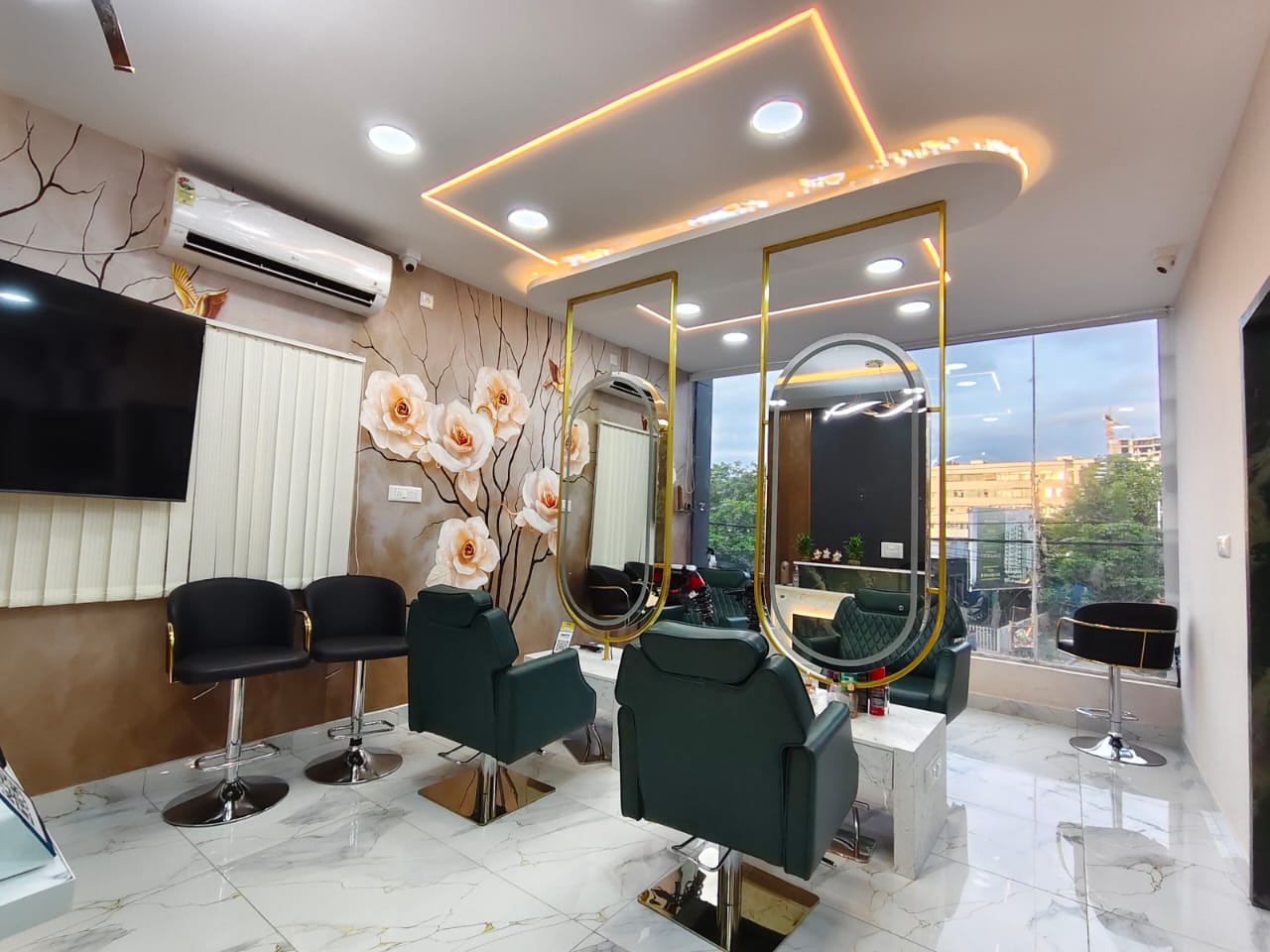 TVISA Studio salon website and local SEO project